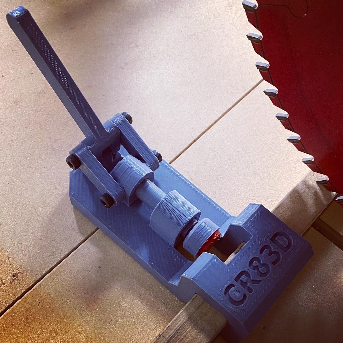 Download free STL file Radial Arm Saw Fence Stop • 3D print object ・ Cults